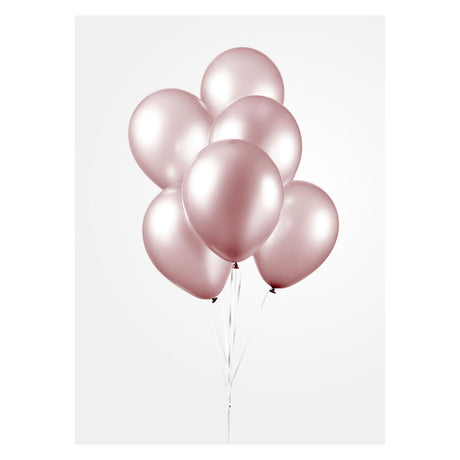 Globos Balloons Perle Pink 30 cm, 10st.