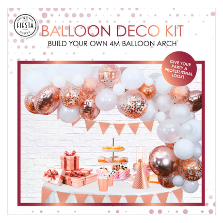 Globos Ballonbogen-Set Roségold