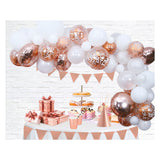 Globos Ballonbogen-Set Roségold
