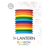 Globos Papierlaterne Regenbogen, 16cm