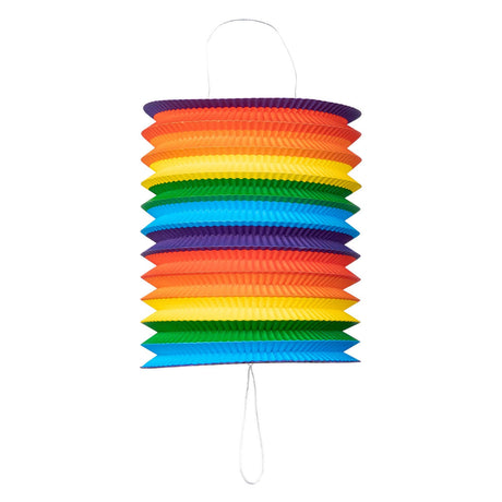 Globos Papierlaterne Regenbogen, 16cm