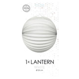 Globos Paper Lantern um Weiß, 25 cm