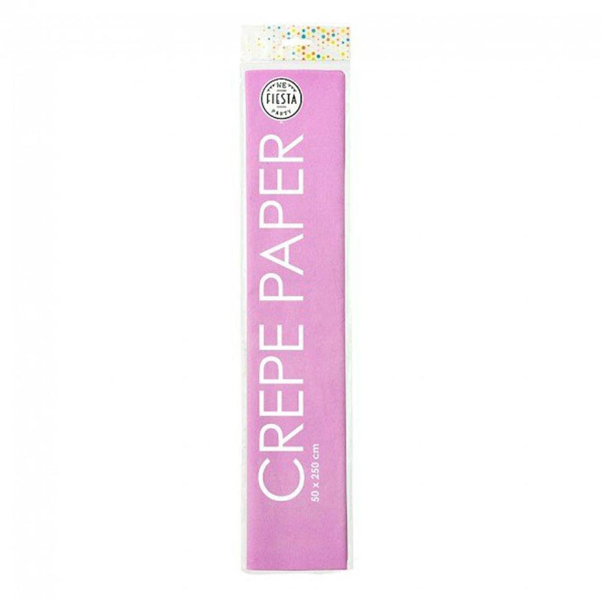 Globos Krepppapier Flieder, 50x250cm