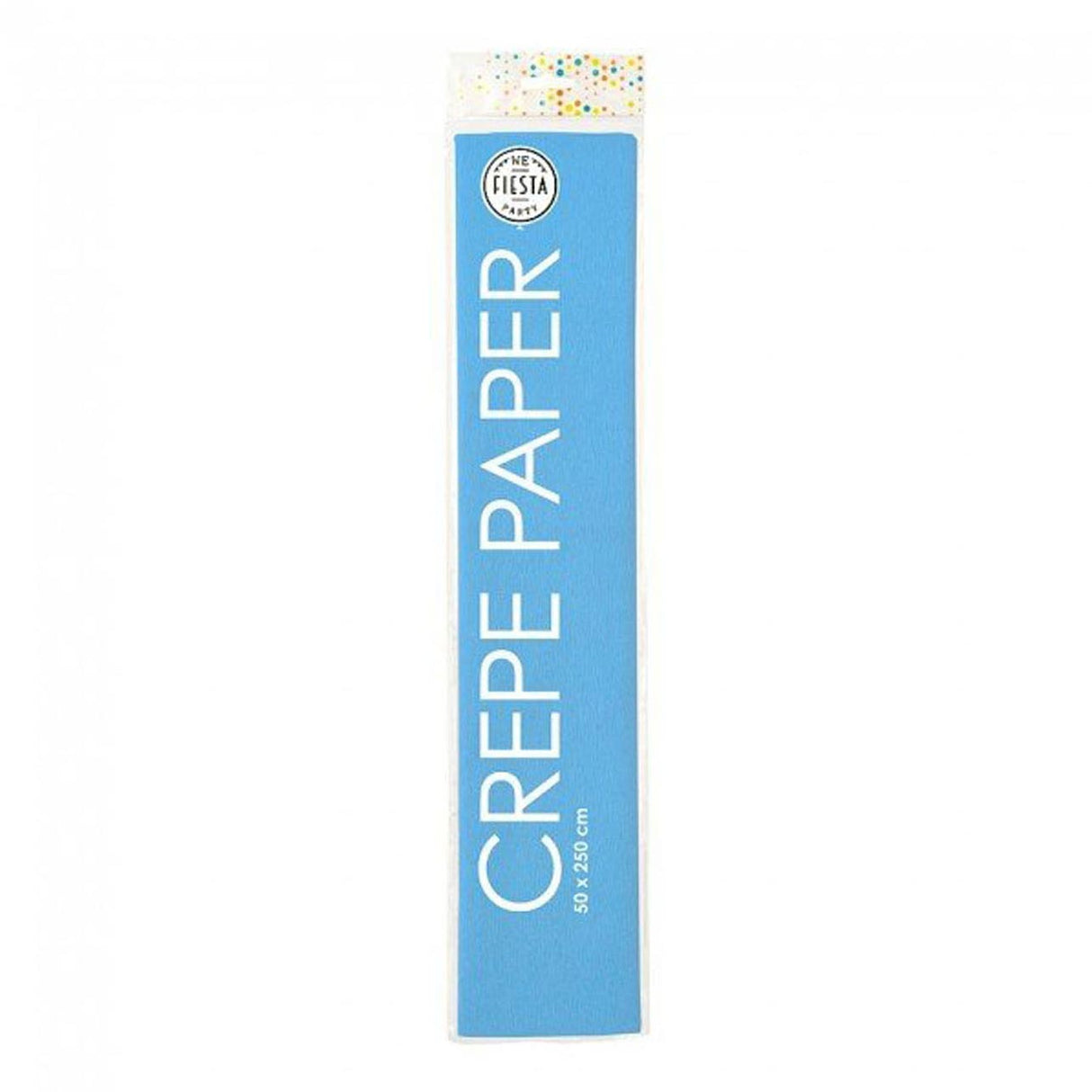 Globos Krepppapier Babyblau, 50x250cm