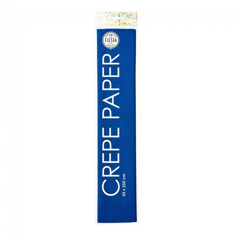 Globos Krepppapier marineblau, 50x250cm