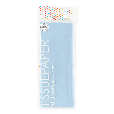 Globos Seidenpapier 10 Blatt Babyblau, 50x70cm