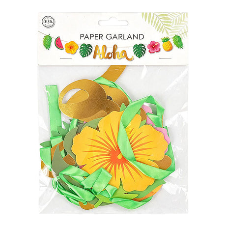 Globos Buchstabengirlande Aloha - 2m