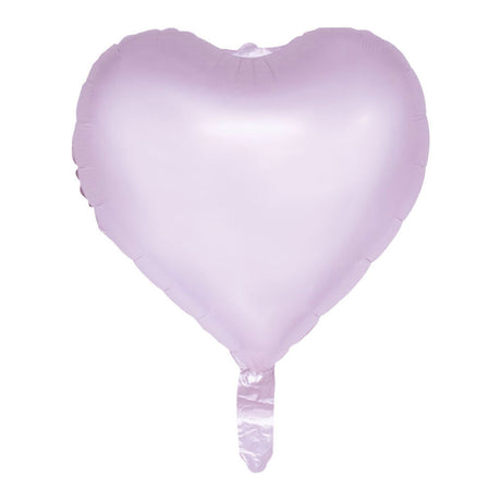 Globos Folienballon 18 Zoll Aquarelle Herzen - Pastellviolett