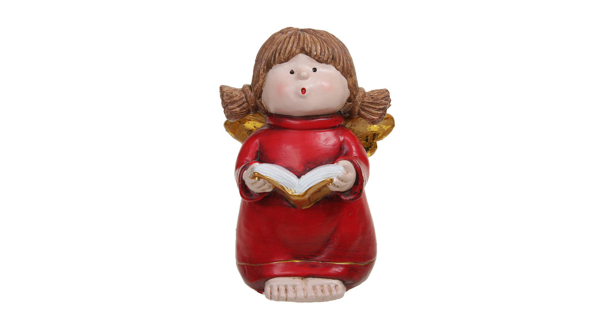 Pc. 1 poly angel red 16 cm book