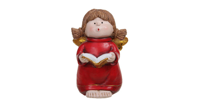 Pc. 1 poly angel red 16 cm book