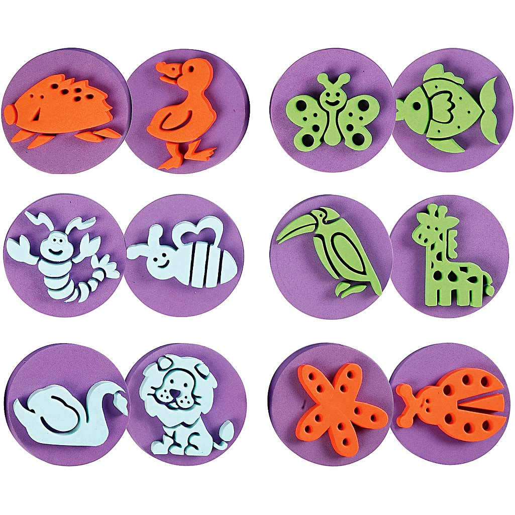 Https: www.cchobby.nl foam-stamps-animals-d-7-5-cm-thickness-2-5-cm-6-piece-1-box