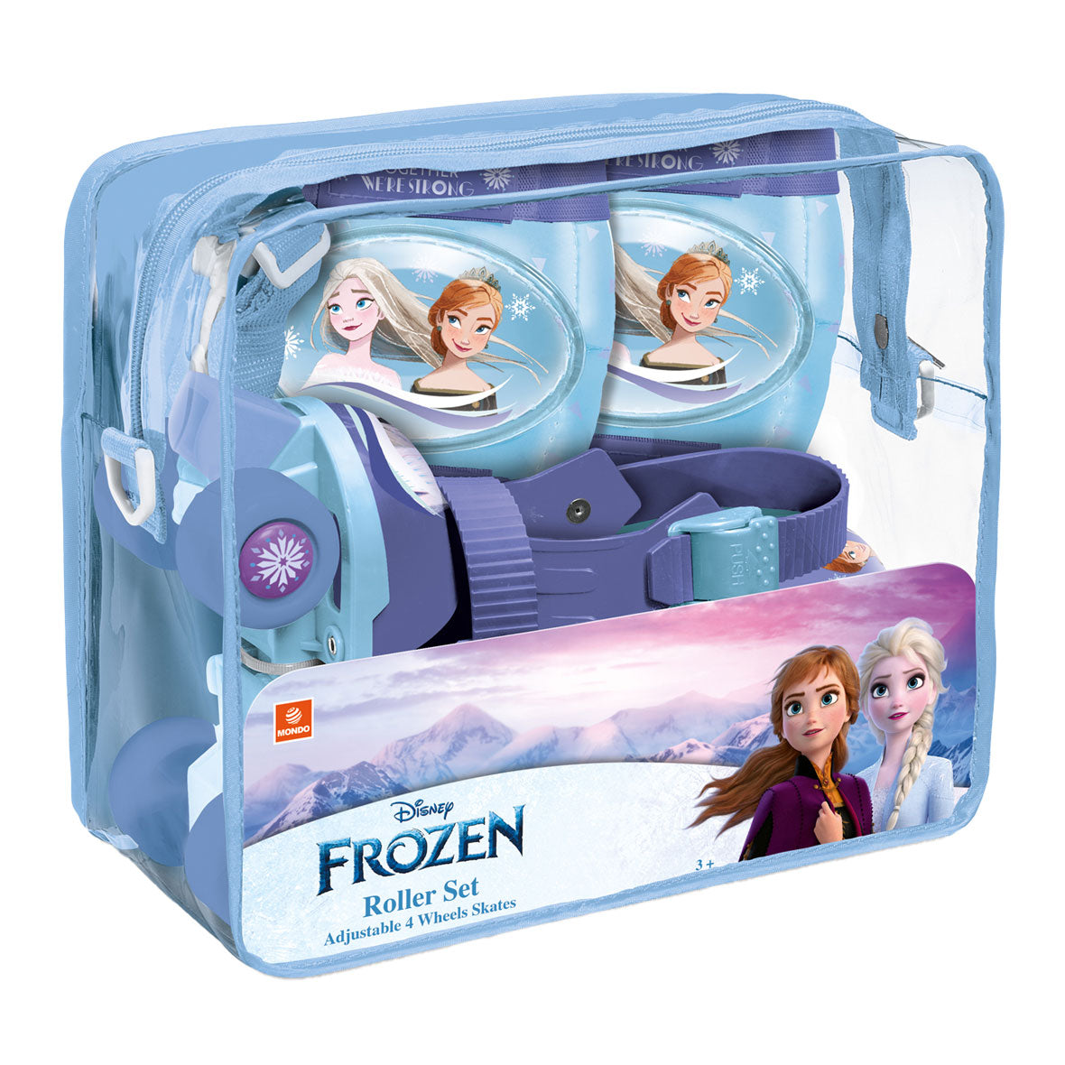 Mondo Disney Frozen Roller Skating mit Schutzsatz, MT 22-29