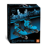 Mondo inline skates blauw, maat 33-36