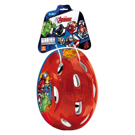 Mondo Kinderhelm Marvel Avengers Fahrradhelm 52-56cm verstellbar rot.