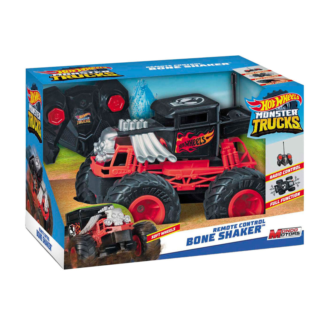 Hot Wheels Mondo Motors RC-Steuerauto – Bone Shaker