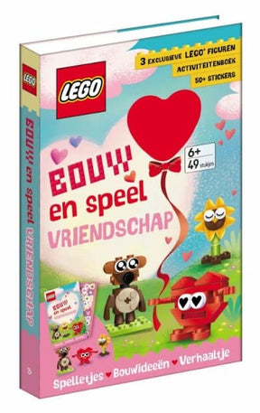 De ballon lego bouw en speel vriendschap activiteiten boek