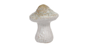 Pc. 1 porcelain mushroom yellow ø 7x8.5 cm