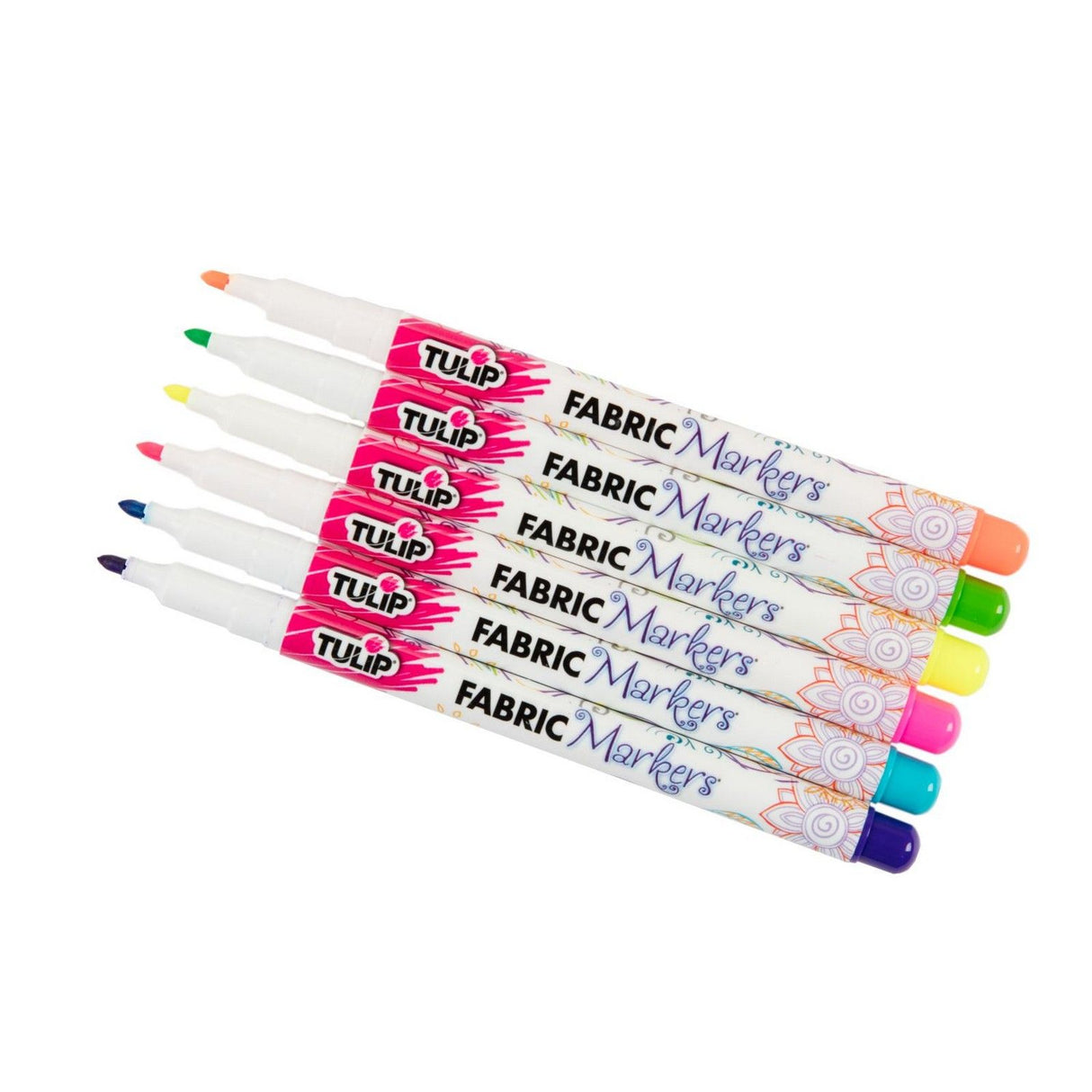 Tulpe • Stoffmarker fein neon 6St