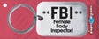 Paperdreams Schlüsselanhänger FBI Schlüsselanhänger FBI
