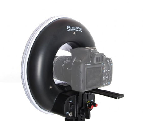 Zweifarbige LED-Ringlampe von Falcon Eyes, dimmbar DVR-300DVC auf 230 V