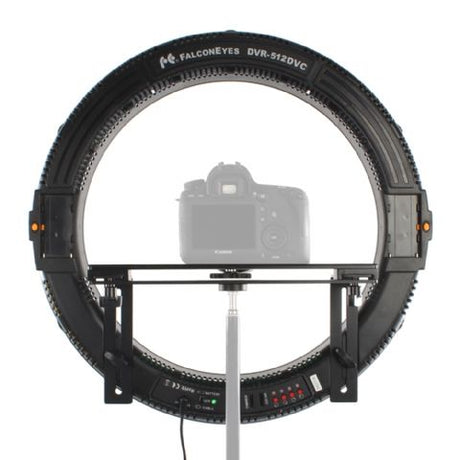 Falcon Eyes Bi-Color LED-Ringlampe DVR-512DVC auf 230 V