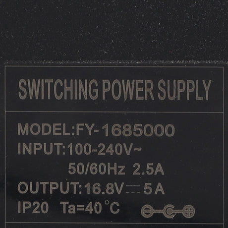 Falcon Eyes Netzteil sp-ac16.8-5a 1 Pin