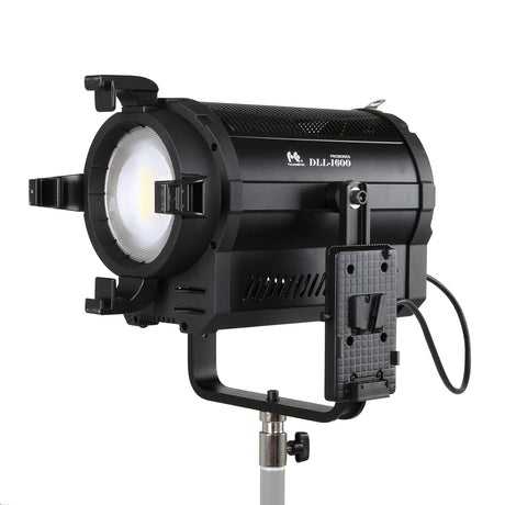 Falcon Eyes Bi-Color LED LED-Spot Lampe DLL-1600TDX auf 230 V oder Batterie