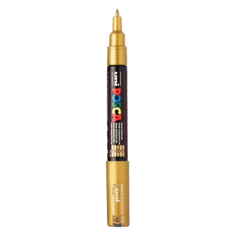 Uni Posca Farbmarker 1mc Gold – konische Spitze – 1 mm
