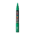 Uni Posca Farbmarker 1 mc dunkelgrün – konische Spitze – 1 mm