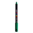 Uni Posca Marker PC-1MR dunkelgrün – extra fein 0,7 mm