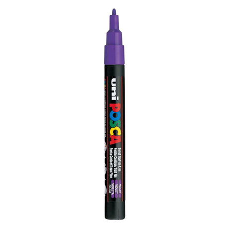 Uni Posca Posca Uni PC3M Lackmarker lila – runde Spitze bis 1,3 mm