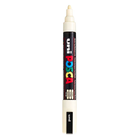Uni Posca Lackmarker PC5m Elfenbein – konische Spitze 2,5 mm
