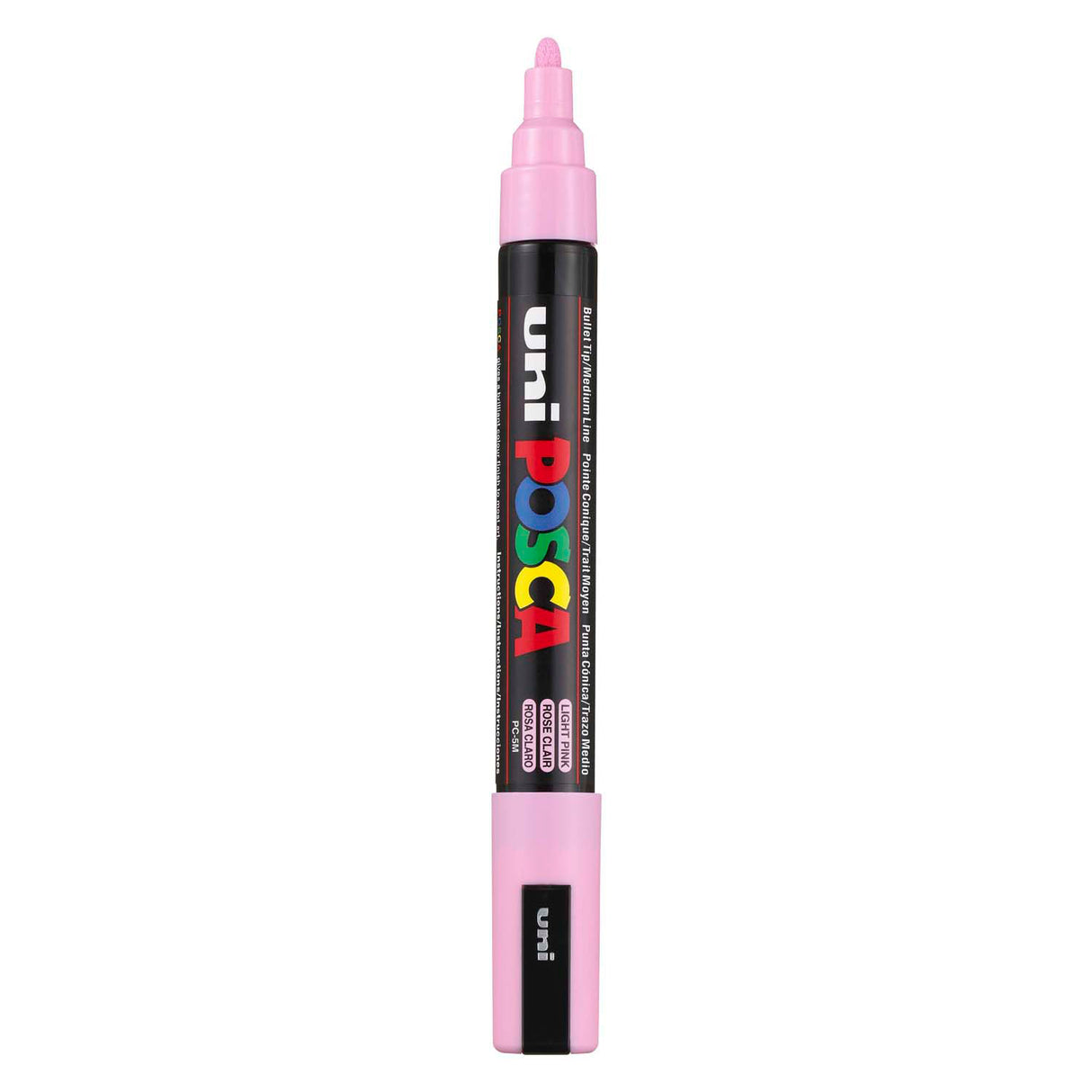 Uni-Posca Posca-Marker, Größe PC-5m, Strichbreite 2,5 mm, mittel, hellrosa, 1 Stück