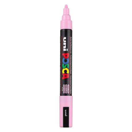 Uni-Posca Posca-Marker, Größe PC-5m, Strichbreite 2,5 mm, mittel, hellrosa, 1 Stück