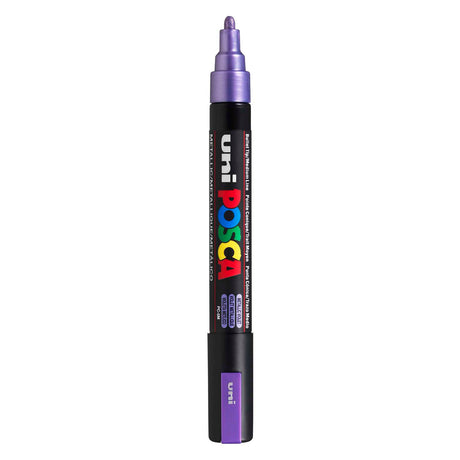 Uni Posca Lackmarker PC5m Metallic-Lila – konische Spitze 2,5 mm