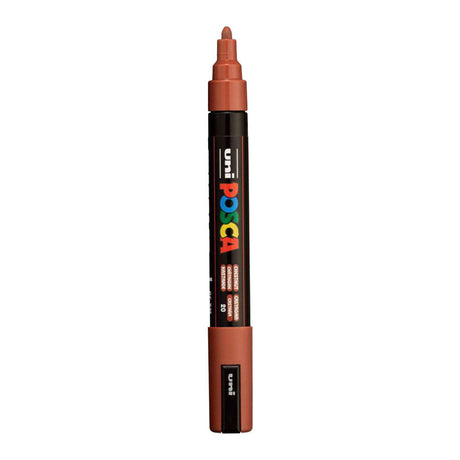 Uni Posca Farbmarker 5 m rund Kastanie