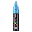 Uni Posca Farbmarker 8k Hellblau – Keilspitze 8 mm