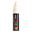 Uni Posca Farbmarker 8k Elfenbein – Keilspitze 8mm