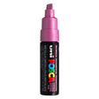 Uni Posca Lackmarker 8k Metallic Pink – Keilspitze 8 mm