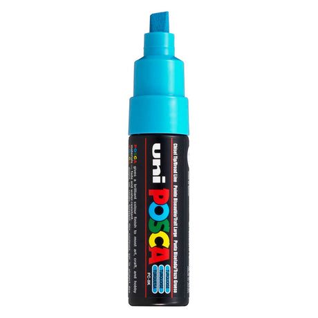 Uni Posca Farbmarker 8k Türkis – Keilspitze 8mm