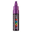 Uni Posca Farbmarker 8k violett – Keilspitze 8 mm