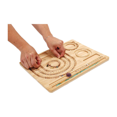 Graine kreatives Schmuckbrett aus Graine-Holz, 35 x 28,5 cm