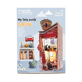 Graine Creative Graine 3D-Szene Garage Book Nook Modellbausatz