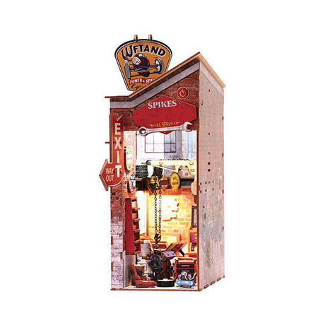Graine Creative Graine 3D-Szene Garage Book Nook Modellbausatz