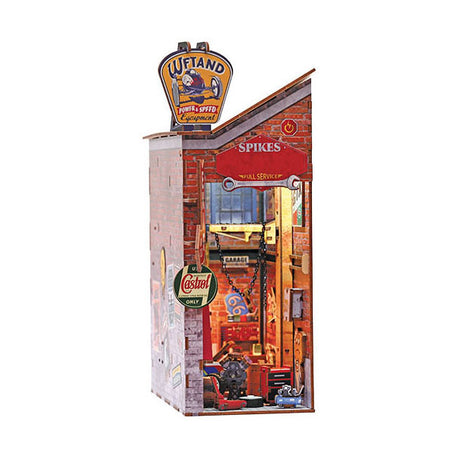 Graine Creative Graine 3D-Szene Garage Book Nook Modellbausatz