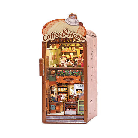 Graine Creative Graine 3D-Szene-Cosy-Coffee-Book-Ecke-Modellbausatz