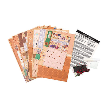 Graine Creative Graine 3D-Szene-Cosy-Coffee-Book-Ecke-Modellbausatz