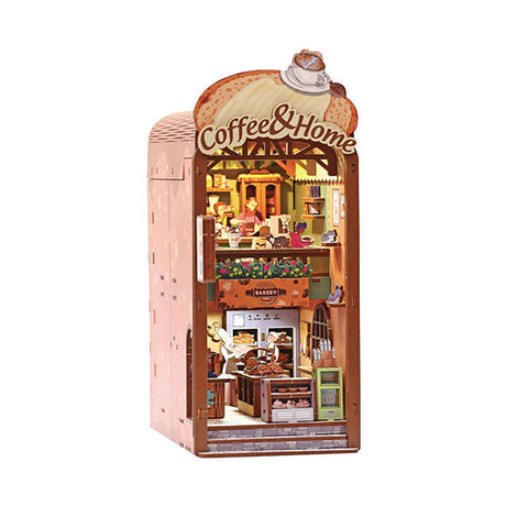 Graine Creative Graine 3D-Szene-Cosy-Coffee-Book-Ecke-Modellbausatz
