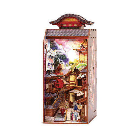 Graine Creative Graine 3D-Szene Sakura Lane Book Nook Modellbausatz