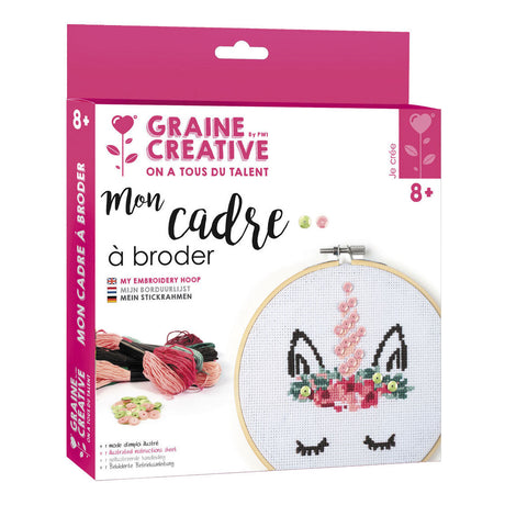 Graine Creative Graine Stickset 15,5 cm Einhorn